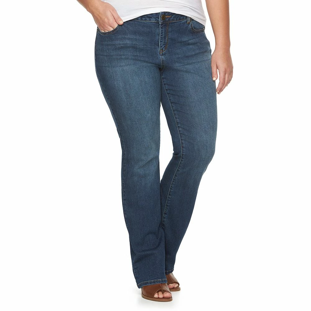 Juniors' Plus Size SO® Bootcut Jeans 7 Juniors' Plus Size SO® Bootcut Jeans - Image 5