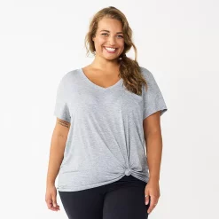 Juniors' Plus Size SO® Oversized Pocket Tee 24 Juniors' Plus Size SO® Oversized Pocket Tee -Cheap SO Store 3328611 Gray Fox Heather