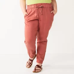 Juniors' Plus Size SO® High Rise Paperbag Jogger Pants 13 Juniors' Plus Size SO® High Rise Paperbag Jogger Pants -Cheap SO Store 3784612 Virginia Mauve