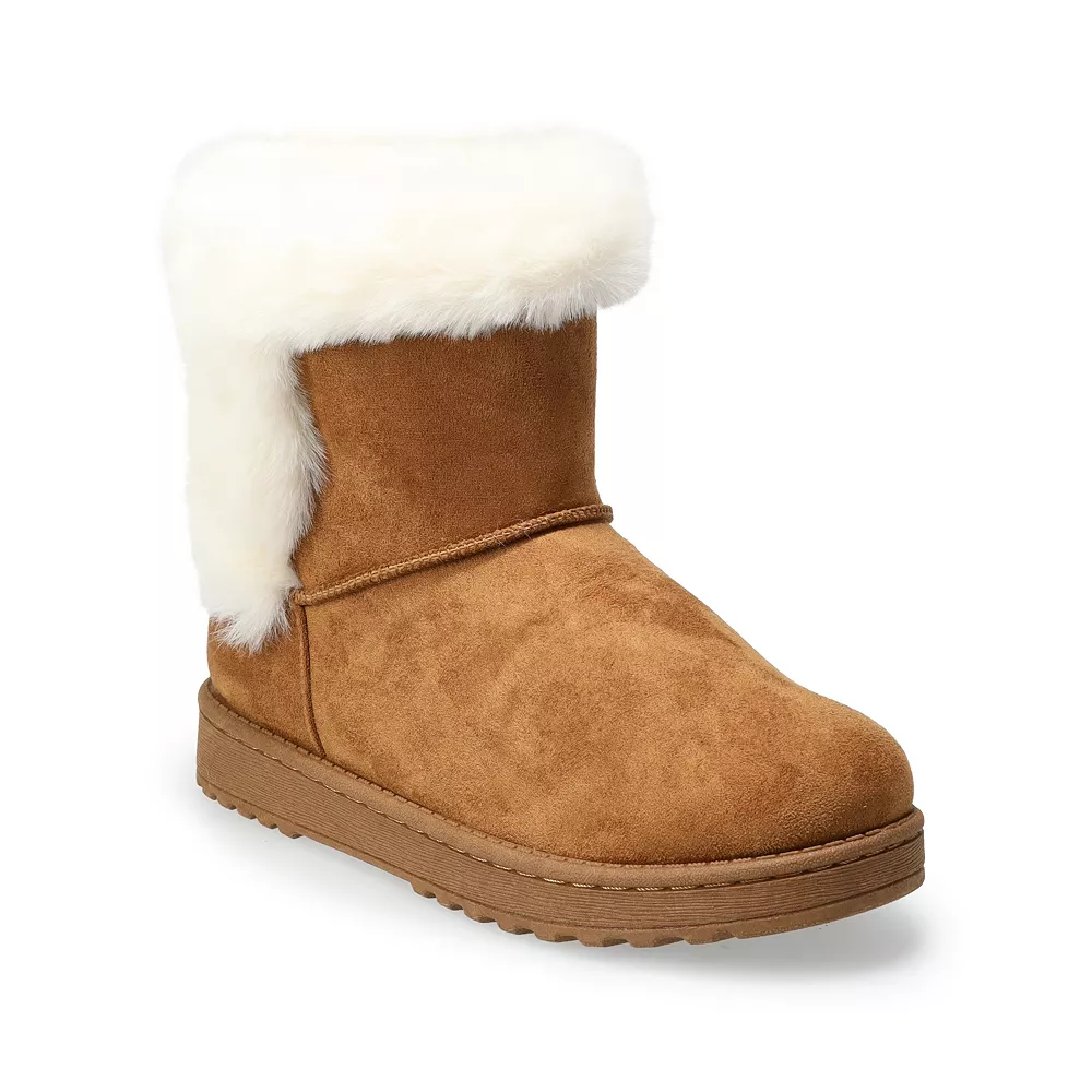 SO® Paulina Women's Faux-Fur Winter Boots 5 SO® Paulina Women's Faux-Fur Winter Boots - Image 3