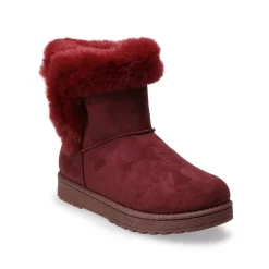 SO® Paulina Women's Faux-Fur Winter Boots 26 SO® Paulina Women's Faux-Fur Winter Boots -Cheap SO Store 3815601 Wine