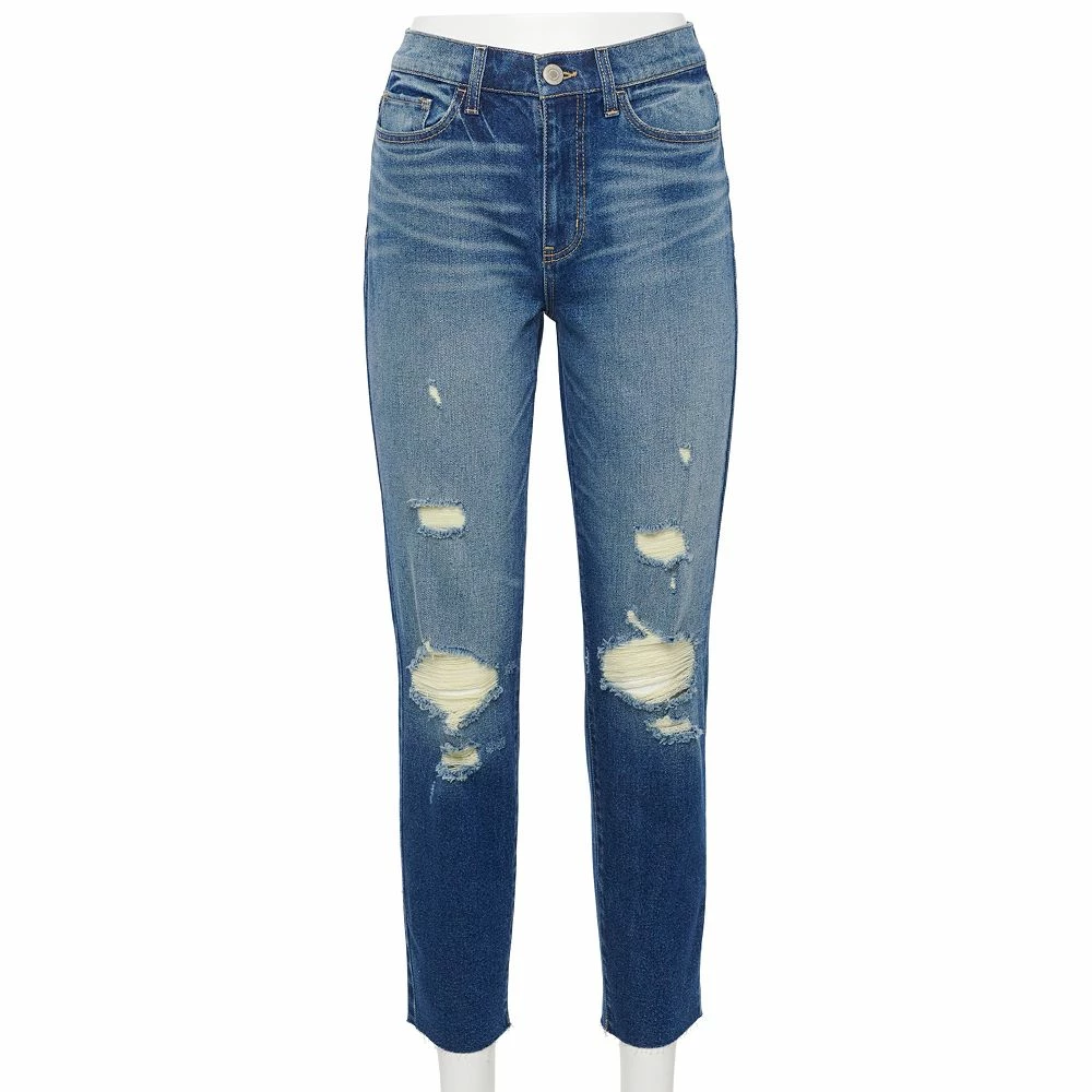 Juniors' SO® High Rise Mom Jeans 5 Juniors' SO® High Rise Mom Jeans - Image 3