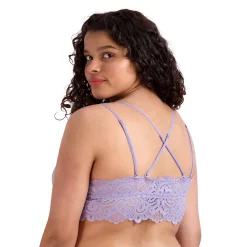 Juniors' SO® Strappy Lace Bralette SO51-020 -Cheap SO Store 4245579 ALT