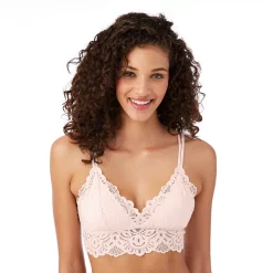 Juniors' SO® Strappy Lace Bralette SO51-020 -Cheap SO Store 4245579 Dream Cloud