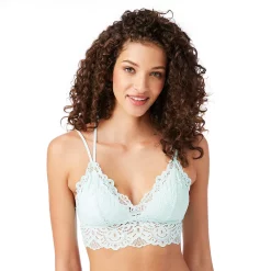 Juniors' SO® Strappy Lace Bralette SO51-020 -Cheap SO Store 4245579 Morning Mist