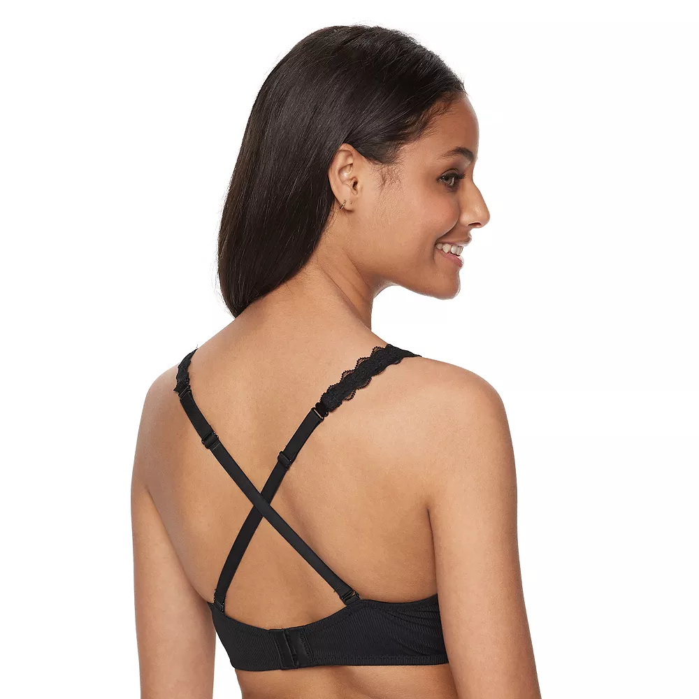 Juniors' SO® Convertible Lace Bralette SO10551 11 Juniors' SO® Convertible Lace Bralette SO10551 - Image 9