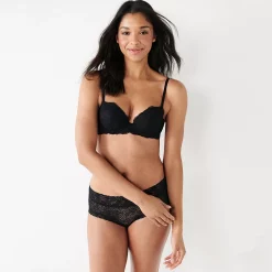 Juniors' SO® Lace Brief Panty SO68001 35 Juniors' SO® Lace Brief Panty SO68001 -Cheap SO Store 4451853 ALT2