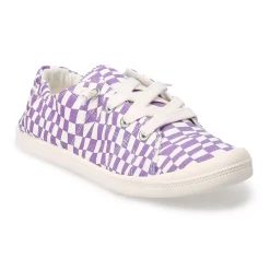 SO® Redwood Women's Sneakers -Cheap SO Store 4634934 Purple Check