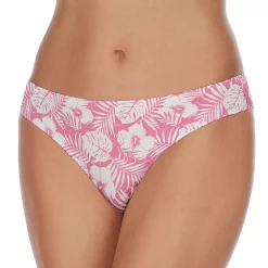 Juniors' SO® Smooth Thong Panty SO60001 -Cheap SO Store 4778229 Tropic Floral