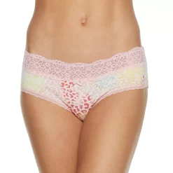 Juniors' SO® Daisy Lace Boybrief Panty SO72-001 -Cheap SO Store 4868633 Multi Leopard