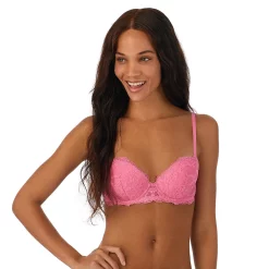 Juniors' SO® Lace Balconette Push Up Bra ZG01B430R 23 Juniors' SO® Lace Balconette Push Up Bra ZG01B430R -Cheap SO Store 5193678 Carnation