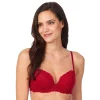 Juniors' SO® Lace Balconette Push Up Bra ZG01B430R 2 Juniors' SO® Lace Balconette Push Up Bra ZG01B430R -Cheap SO Store 5193678 Jester Red