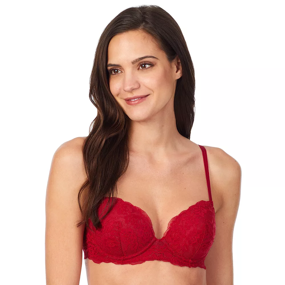 Juniors' SO® Lace Balconette Push Up Bra ZG01B430R 3 Juniors' SO® Lace Balconette Push Up Bra ZG01B430R