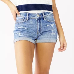 Juniors' SO® Low-Rise Shortie Shorts 10 Juniors' SO® Low-Rise Shortie Shorts -Cheap SO Store 5204499 Medium