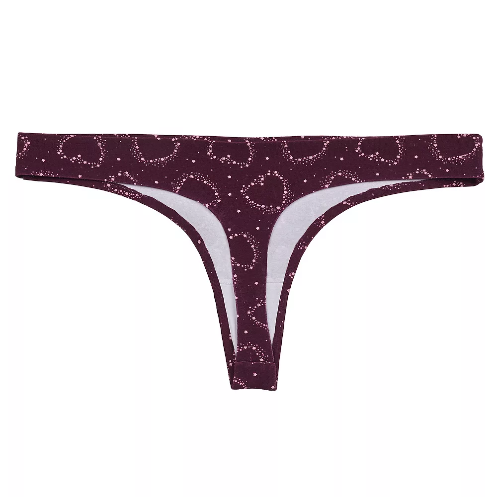 Juniors' SO® Bonded Cotton Thong Panty SO83-005 18 Juniors' SO® Bonded Cotton Thong Panty SO83-005 - Image 16