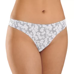 Juniors' SO® Bonded Cotton Thong Panty SO83-005 23 Juniors' SO® Bonded Cotton Thong Panty SO83-005 -Cheap SO Store 5226438 Grey Ditsy Whisper