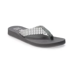 SO® Bloomfield Women's Flip Flop Sandals 20 SO® Bloomfield Women's Flip Flop Sandals -Cheap SO Store 5230584 Gray Stripe