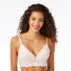 Juniors' SO® Lace Wireless Push-Up Bra SO51-036 1 Juniors' SO® Lace Wireless Push-Up Bra SO51-036 -Cheap SO Store 5234271 White
