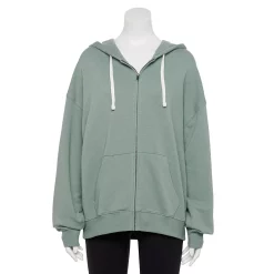 Juniors' SO® Oversized Zip-Up Hoodie 31 Juniors' SO® Oversized Zip-Up Hoodie -Cheap SO Store 5236393 Unique Green