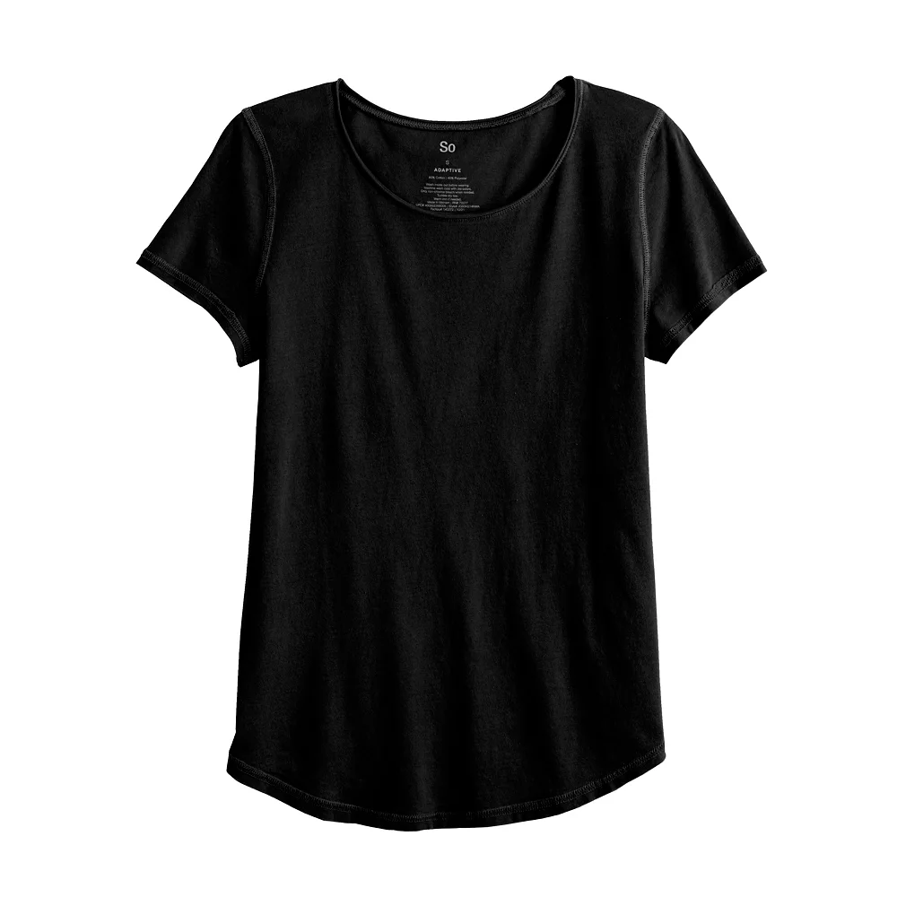 Juniors' SO® Adaptive Crewneck Tee 8 Juniors' SO® Adaptive Crewneck Tee - Image 6