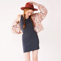 Juniors' SO® High Neck Tank Bodycon Mini Dress 12 Juniors' SO® High Neck Tank Bodycon Mini Dress -Cheap SO Store 5477061 Blueberry Skin