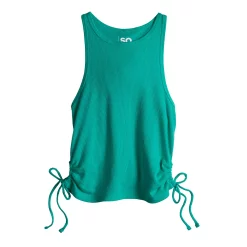 Juniors' SO® Side Keyhole Racerback Tank Top -Cheap SO Store 5513613 ALT5