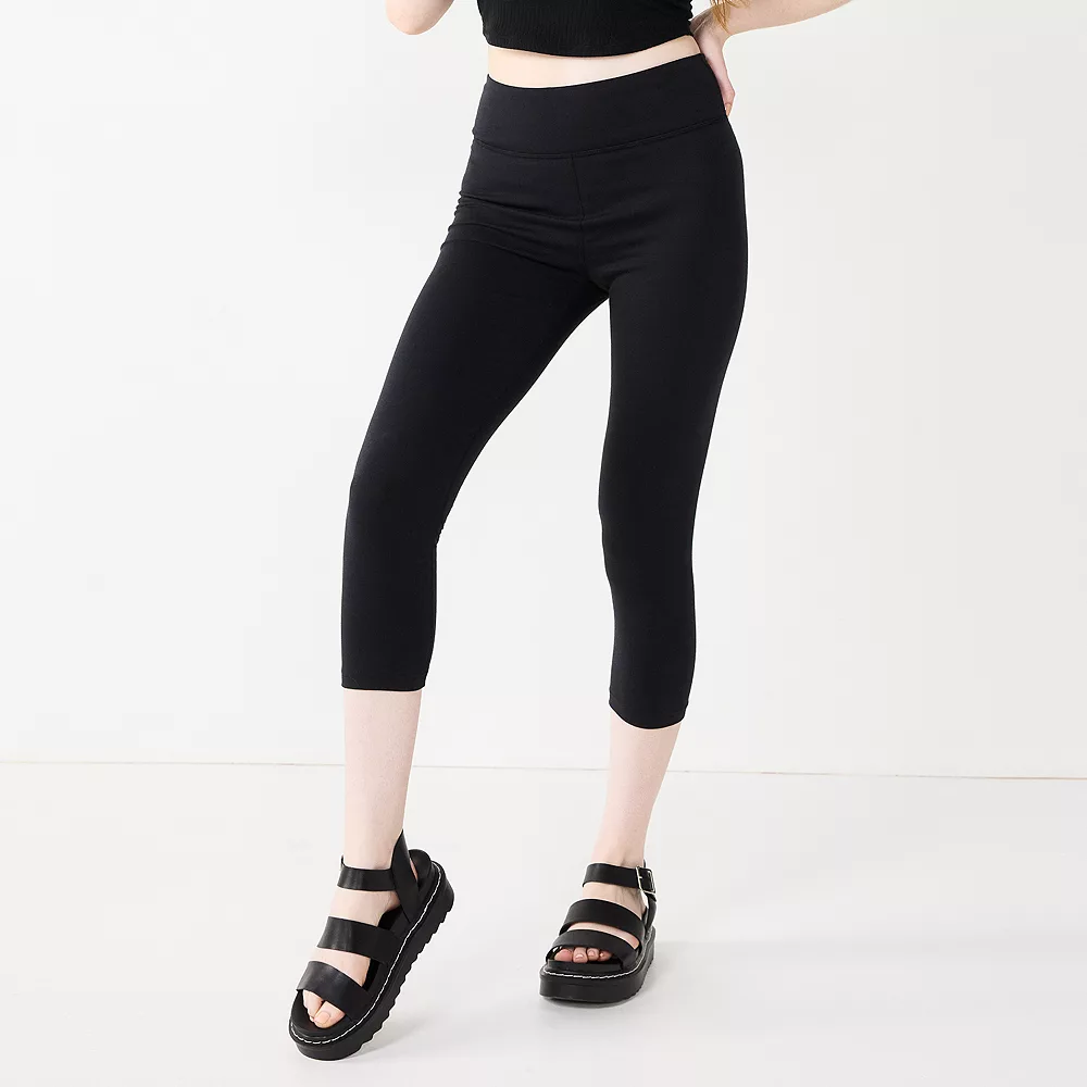 Juniors' SO® Lounge Capri Leggings 3 Juniors' SO® Lounge Capri Leggings