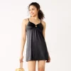 Juniors' SO® O-Ring Fit & Flare Mini Dress -Cheap SO Store 5553618 Black Luxe