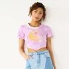 Juniors' SO® Cropped Yin-Yang Back Cut-Out Tee 2 Juniors' SO® Cropped Yin-Yang Back Cut-Out Tee -Cheap SO Store 5555589