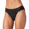 Juniors' SO® Lace Cheeky Bikini Panty CAN75-005