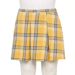 Juniors' Plus Size SO® Pleated Flare Mini Skirt 15 Juniors' Plus Size SO® Pleated Flare Mini Skirt -Cheap SO Store 5559786 Gold Navy Plaid