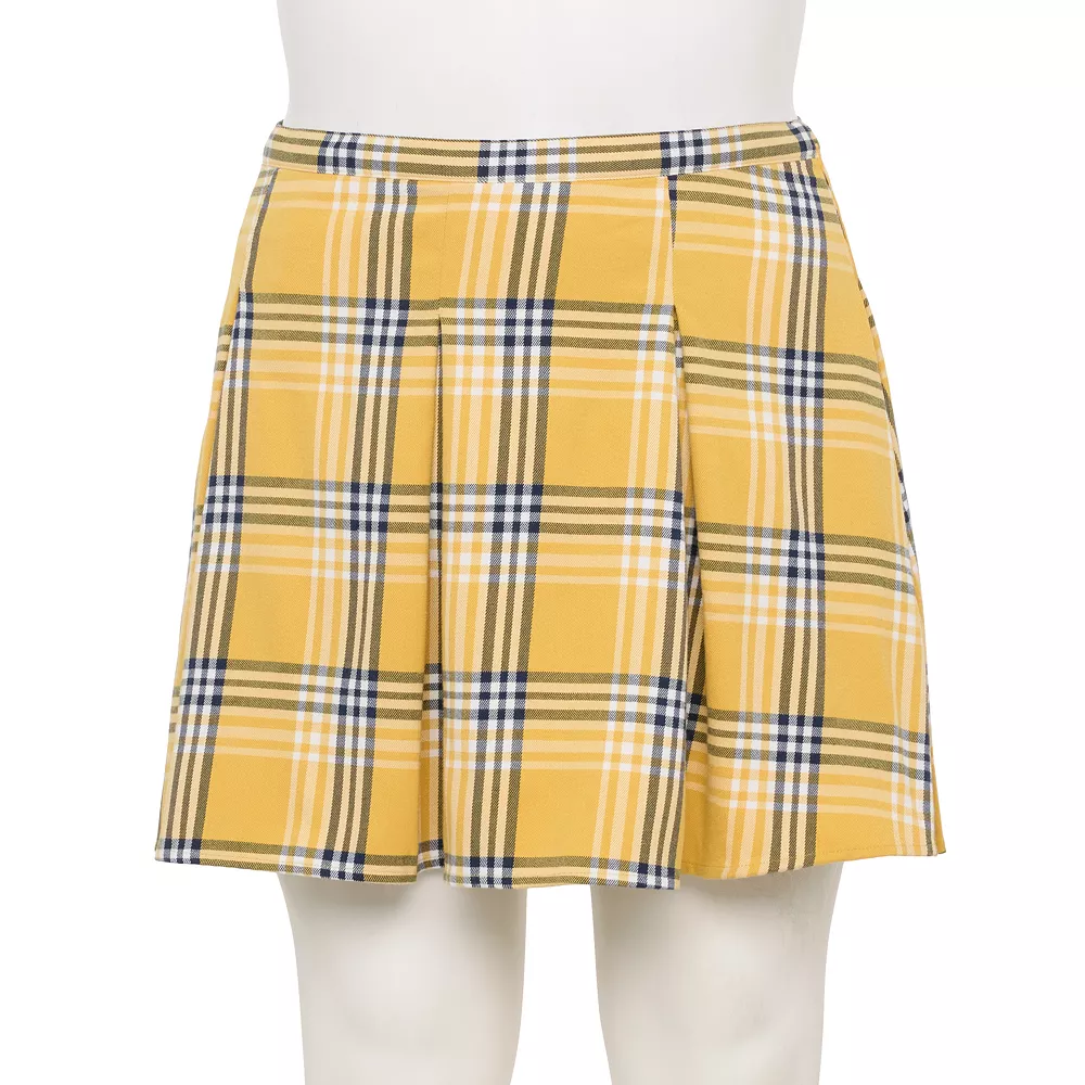 Juniors' Plus Size SO® Pleated Flare Mini Skirt 8 Juniors' Plus Size SO® Pleated Flare Mini Skirt - Image 6