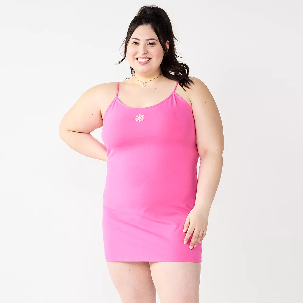 Juniors' Plus Size SO® Back-Tie Bodycon Mini Dress 4 Juniors' Plus Size SO® Back-Tie Bodycon Mini Dress - Image 2