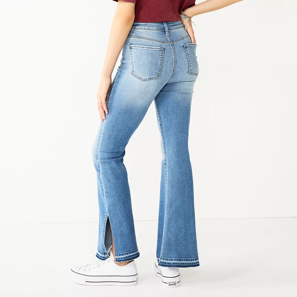 Juniors' SO® High-Rise Flare Jeans 7 Juniors' SO® High-Rise Flare Jeans - Image 5