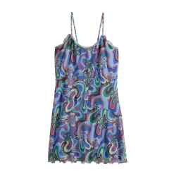 Juniors' SO® Ruffled Print Fit & Flare Mini Dress 11 Juniors' SO® Ruffled Print Fit & Flare Mini Dress -Cheap SO Store 5571674 ALT5