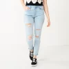 Juniors' SO® High-Rise Destructed Skinny Jeans 2 Juniors' SO® High-Rise Destructed Skinny Jeans -Cheap SO Store 5576346