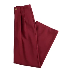 Juniors' SO® Solid High-Rise Wide Leg Trousers 9 Juniors' SO® Solid High-Rise Wide Leg Trousers -Cheap SO Store 5576670 ALT5