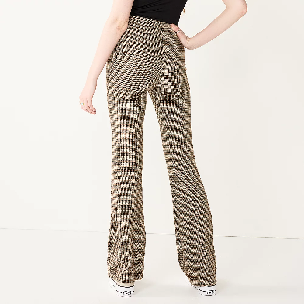 Juniors' SO® High-Rise Pull On Flare Pants 6 Juniors' SO® High-Rise Pull On Flare Pants - Image 4