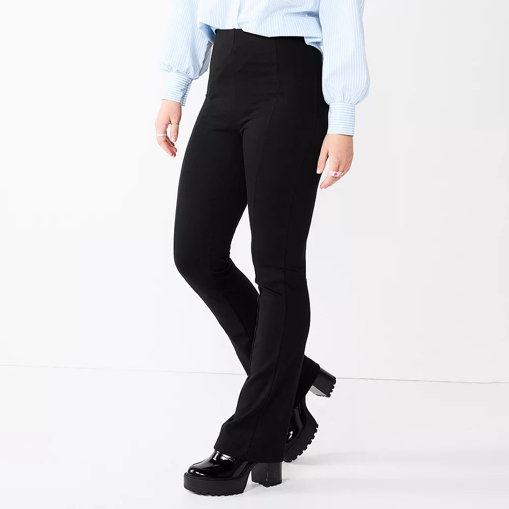 Juniors' SO® High-Rise Pull On Flare Pants 4 Juniors' SO® High-Rise Pull On Flare Pants - Image 2