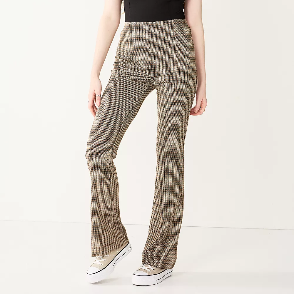 Juniors' SO® High-Rise Pull On Flare Pants 3 Juniors' SO® High-Rise Pull On Flare Pants