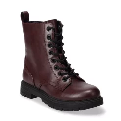SO® Reindeer Women's Combat Boots 16 SO® Reindeer Women's Combat Boots -Cheap SO Store 5579850 Burgundy