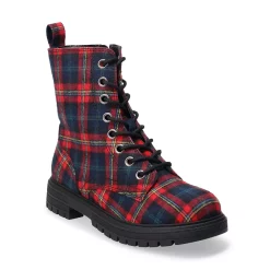 SO® Reindeer Women's Combat Boots 21 SO® Reindeer Women's Combat Boots -Cheap SO Store 5579850 Plaid