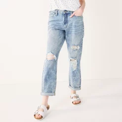 Juniors' SO® Low-Rise Boyfriend Jeans 12 Juniors' SO® Low-Rise Boyfriend Jeans -Cheap SO Store 5581670 Light Dest
