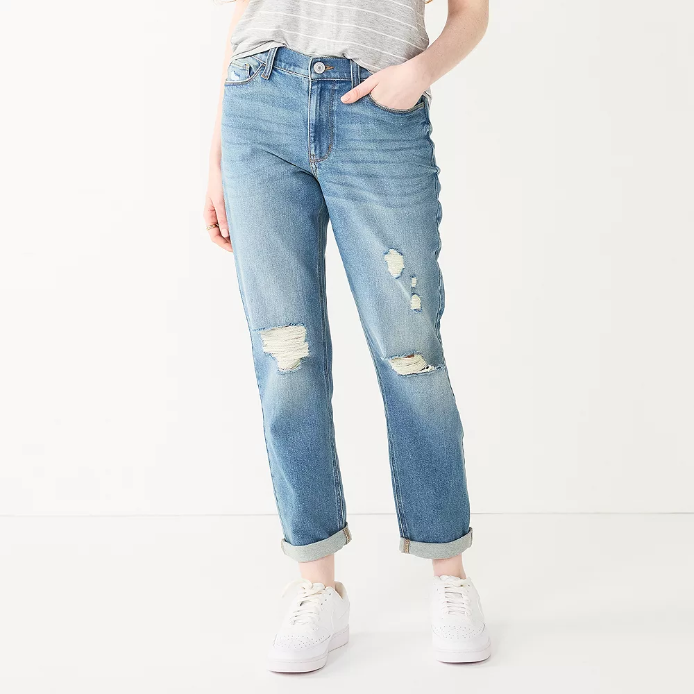 Juniors' SO® Low-Rise Boyfriend Jeans 3 Juniors' SO® Low-Rise Boyfriend Jeans