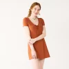 Juniors' SO® Cinched Front Fit & Flare Peasant Dress 2 Juniors' SO® Cinched Front Fit & Flare Peasant Dress -Cheap SO Store 5584010 Cinnamon Rose