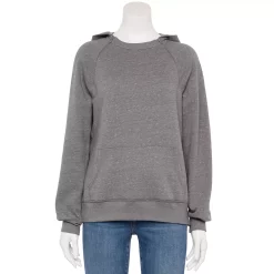 Juniors' SO® Adaptive Pullover Hoodie with Zipper Port Access