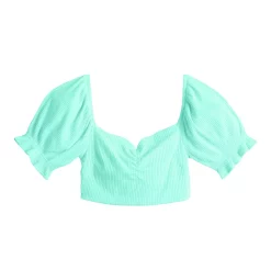 Juniors' SO® Cropped Sweetheart Top 13 Juniors' SO® Cropped Sweetheart Top -Cheap SO Store 5585603 ALT5