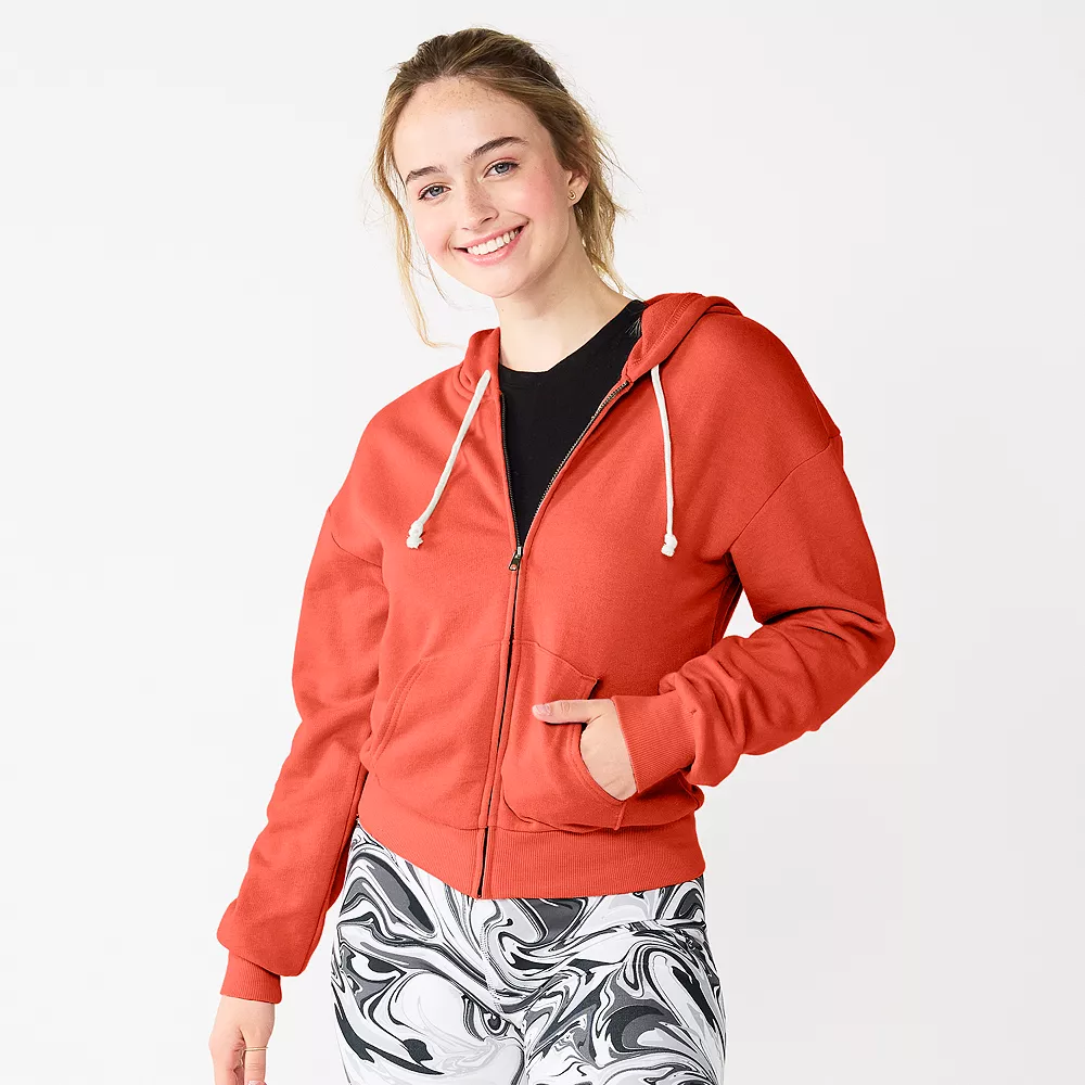 Juniors' SO® Favorite Long Sleeve Zip-Up Hoodie 15 Juniors' SO® Favorite Long Sleeve Zip-Up Hoodie - Image 13