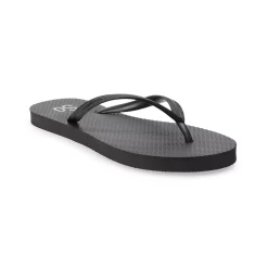 SO® Glider Women's Flip Flop Sandals -Cheap SO Store 5588347 Black