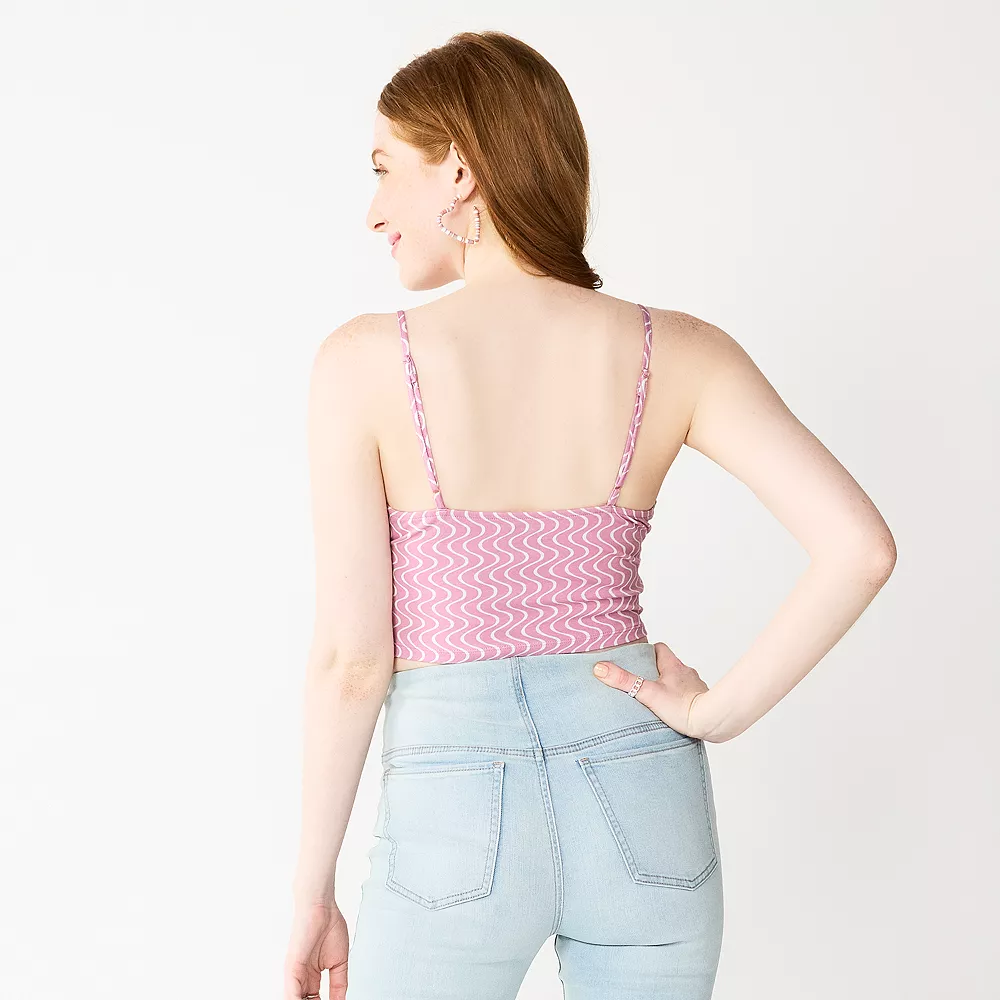 Juniors' SO® Cropped Keyhole Tank 12 Juniors' SO® Cropped Keyhole Tank - Image 10